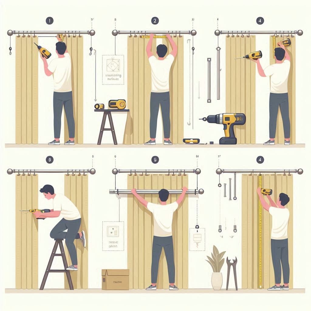 Curtain Rod Installation Guide