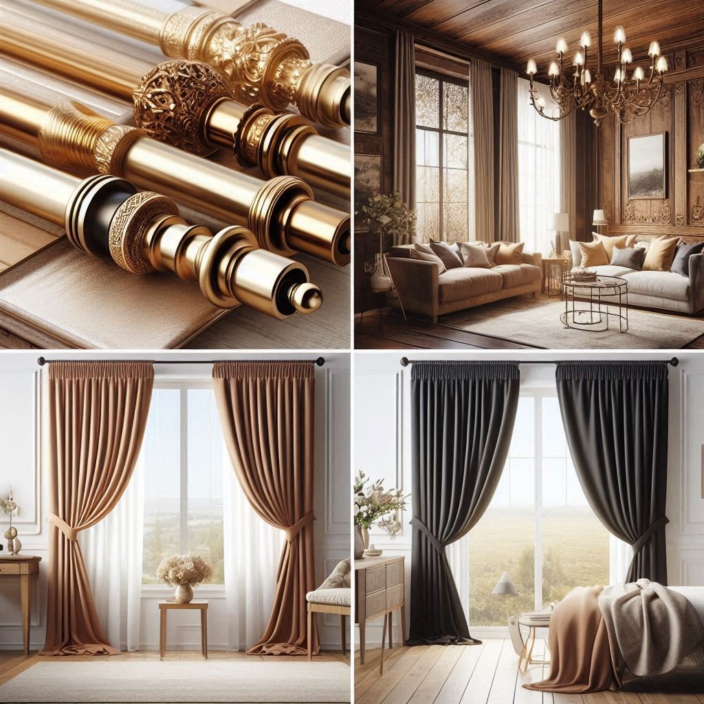 Stylish Curtain Rod Ideas