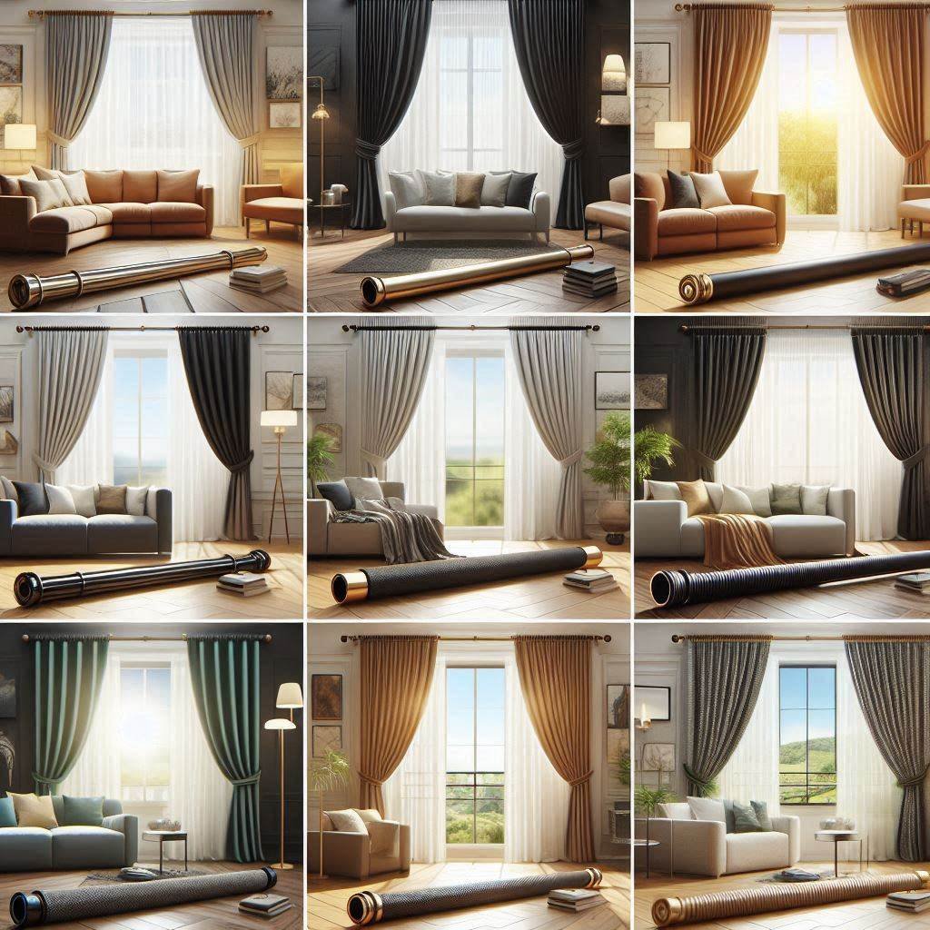 Curtain Rods for Every Space in Your Room